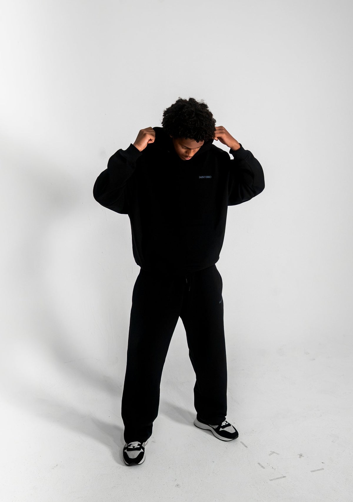 The Forge Hoodie and Jogger, full look