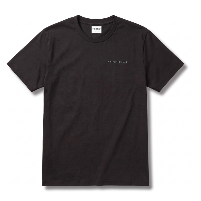 The Forge Tee — Ferro Black